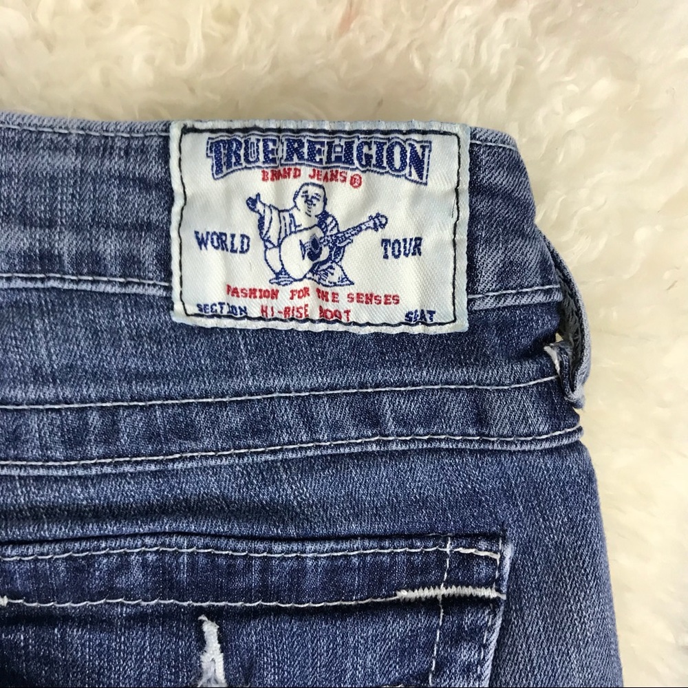 True Religion Hi Rise Bootcut Jeans - Picture 7 of 7